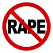 The rapist is the wicked one, the victim is violated innocence. 